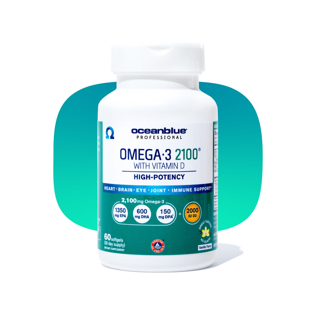 Omega3 2100 with Vitamin D3 OceanBlue Omega
